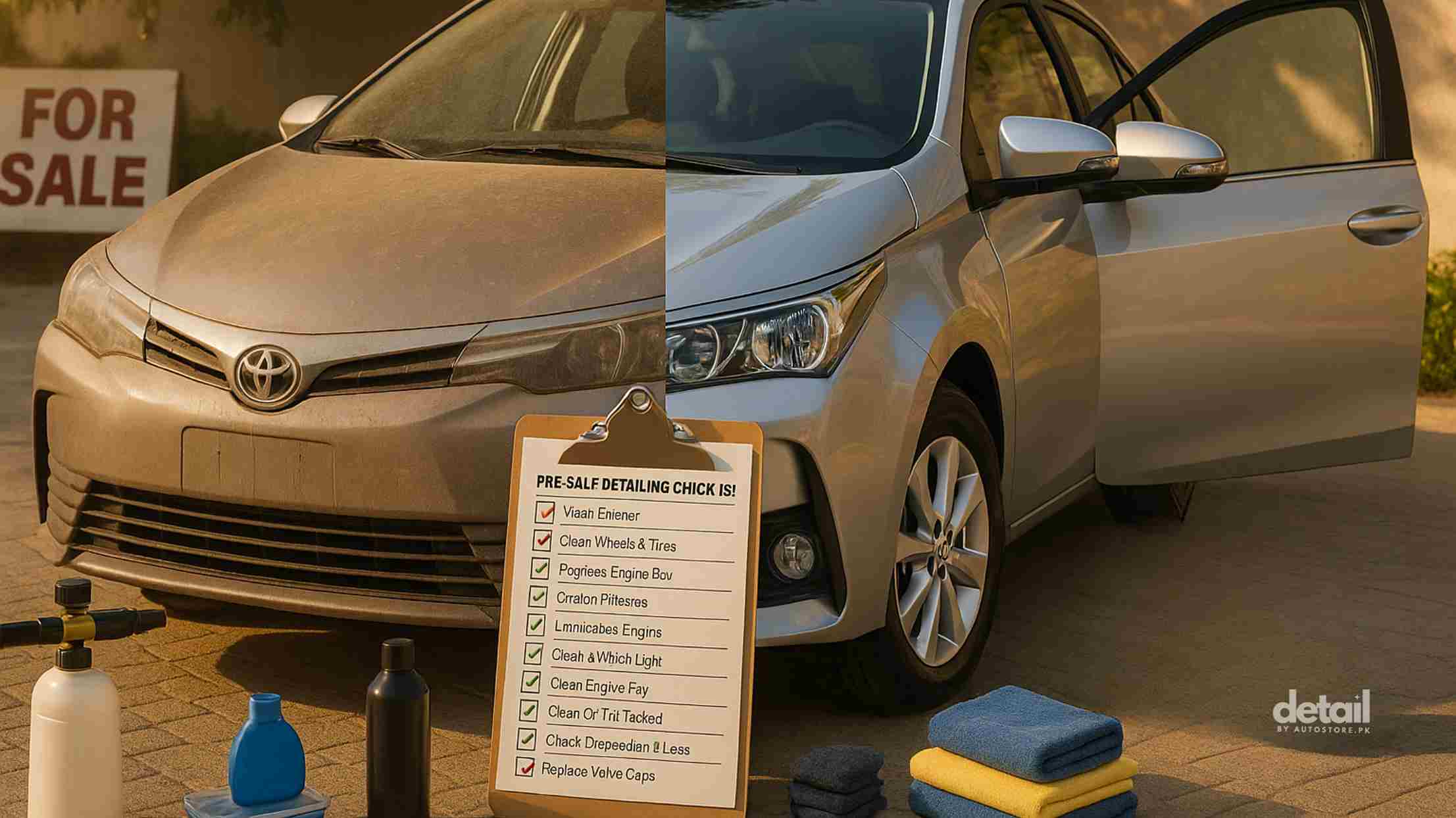 Car Detailing Checklist Before Selling Your Vehicle
