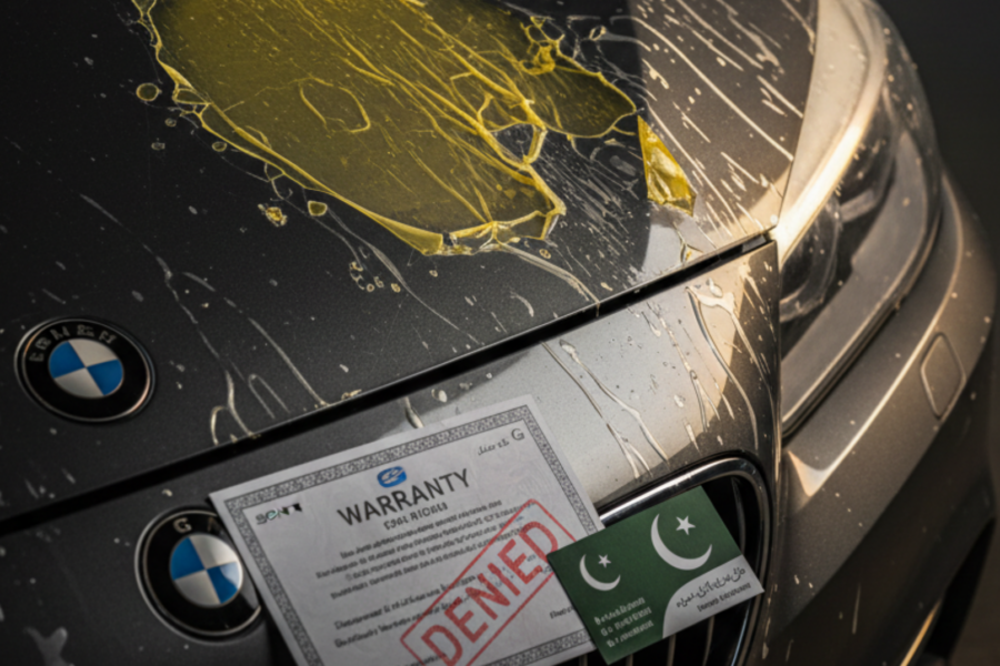 A blog banner image showing PPF Warranty Claim