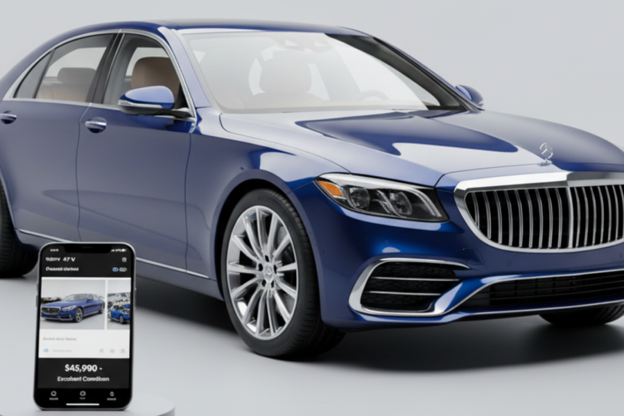 A car with professional detailing having enhanced car resale value